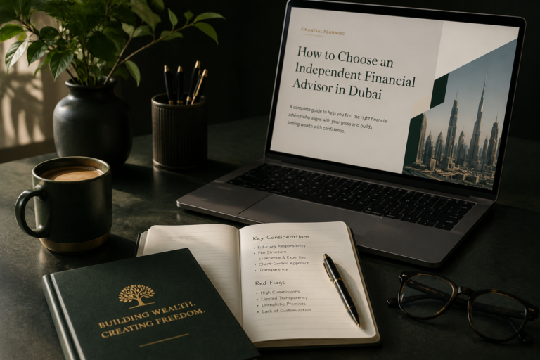 How to Choose an Independent Financial Advisor in Dubai